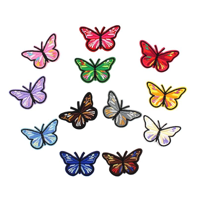 Streetwear Brand Stickers - Patchs papillon à repasser, autocollants de