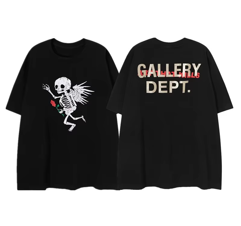 Streetwear High End Brand - Skull Angel – T-Shirt en coton