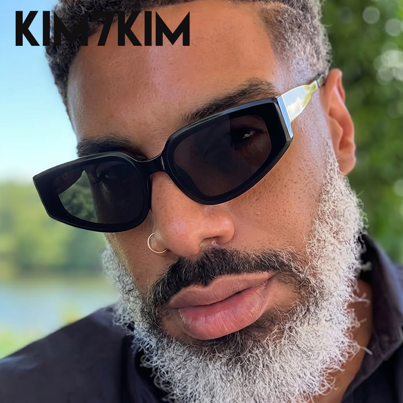 Streetwear Brand With Eye - Vintage Géométrique Steampunk lunettes de Soleil