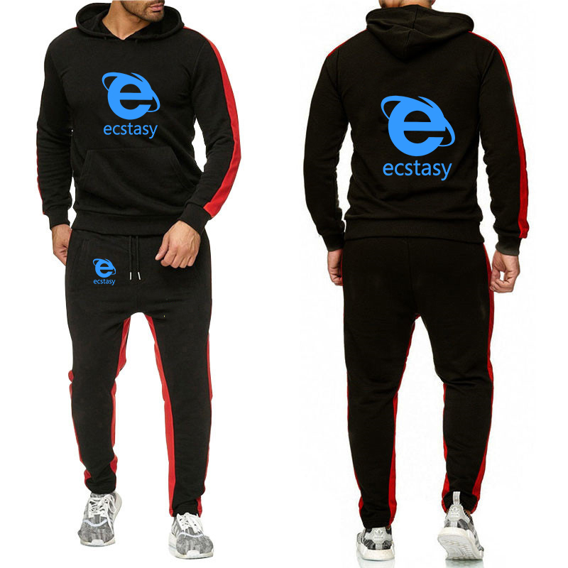 Streetwear Brand With Eye - Ensemble sweat à capuche et pantalon