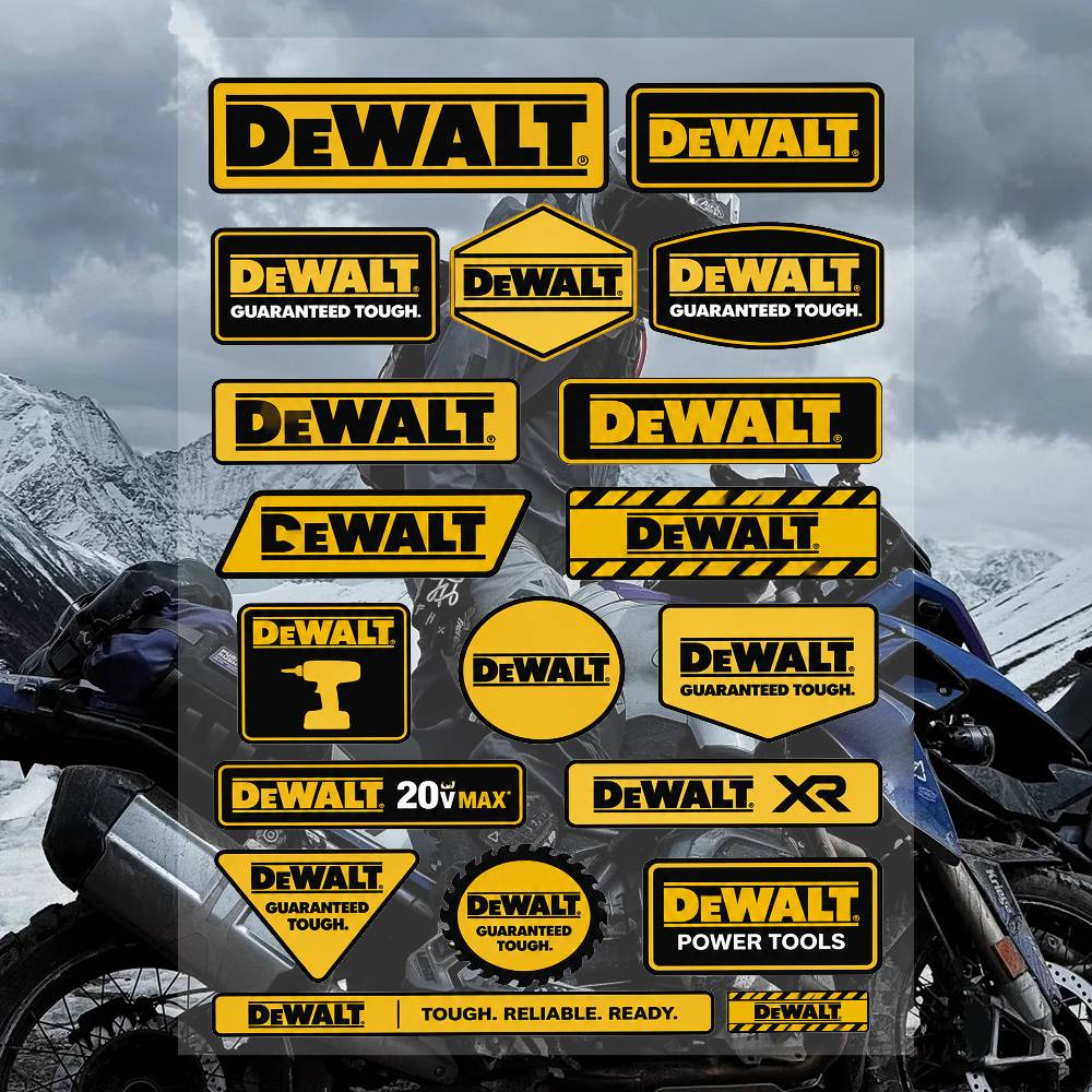 Streetwear Brand Stickers - A-deW--wa-lt-t Ensemble d'autocollants de marque streetwear