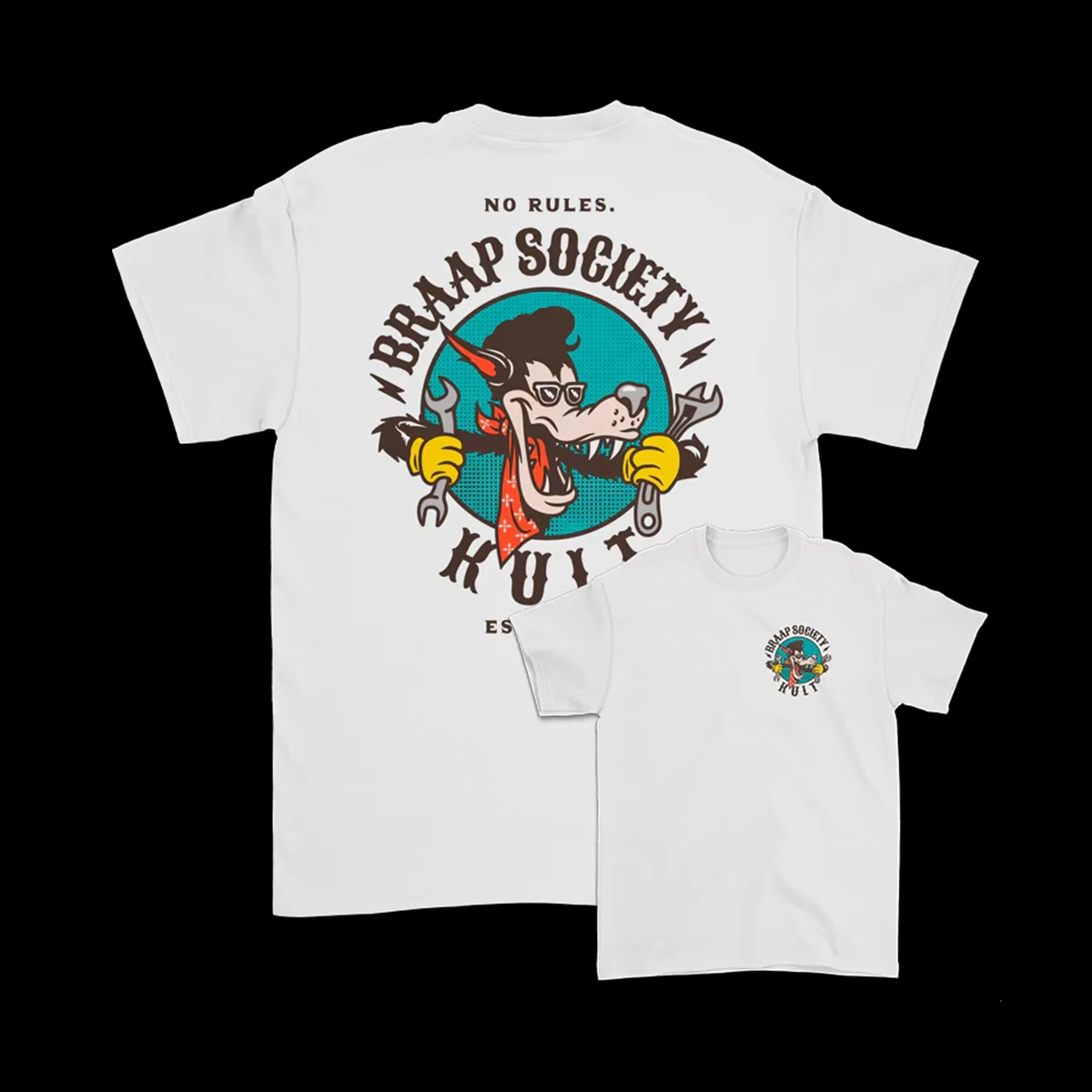 Streetwear Brand Japanese - AUCUNE RÈGLES. T-shirt rétro japonais de