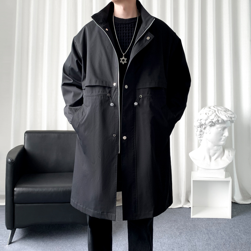 Streetwear Clothing Brand - Pardessus long coupe-vent pour hommes, streetwear,