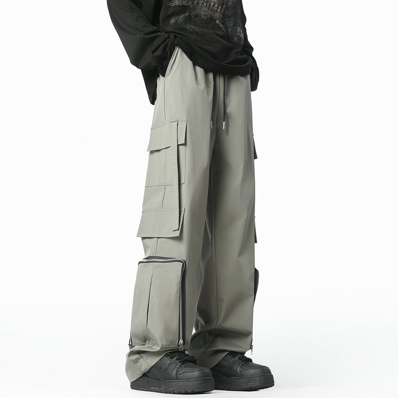 Streetwear Brand Pants - Pantalon Cargo Homme Tendance, Joggers Amples,