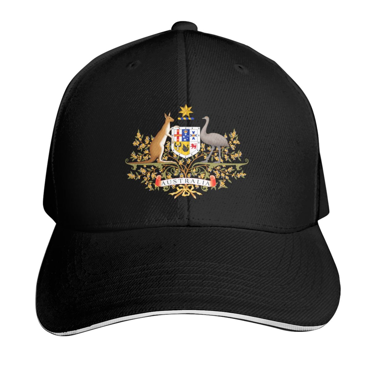Streetwear Brand In Australia - Casquette de baseball avec armoiries d'Australie,