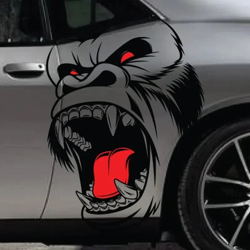 Streetwear Brand Stickers - Gorilla King Kong Design voiture autocollants