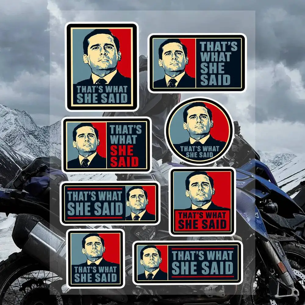 A-Iconic Office Quote Streetwe - Streetwear Brand Stickers avis et prix