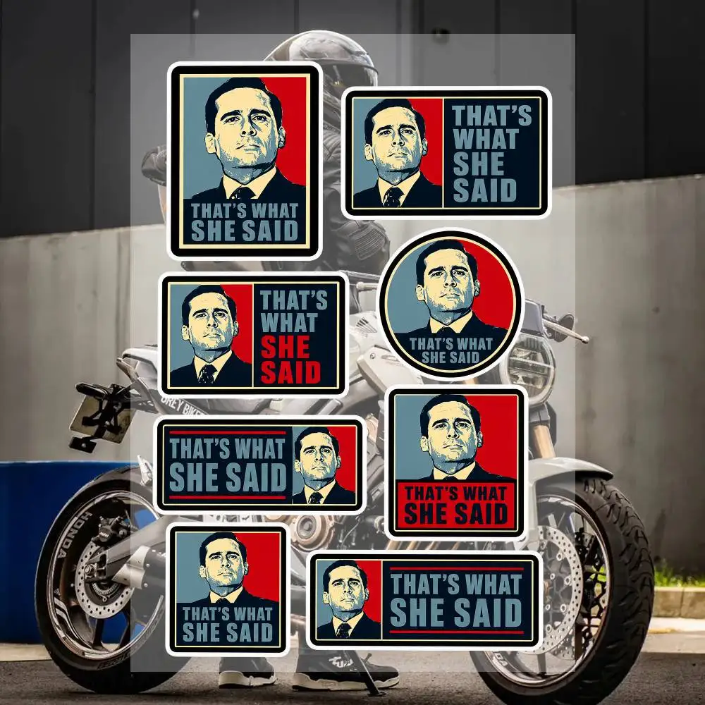 A-Iconic Office Quote Streetwe - Streetwear Brand Stickers avis et prix