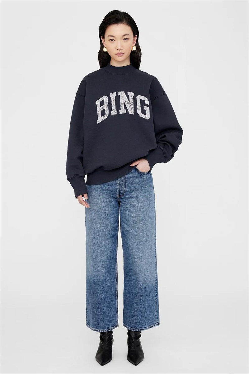 Sweat-shirt polaire à col mont - Streetwear Brands 2026 avis et prix