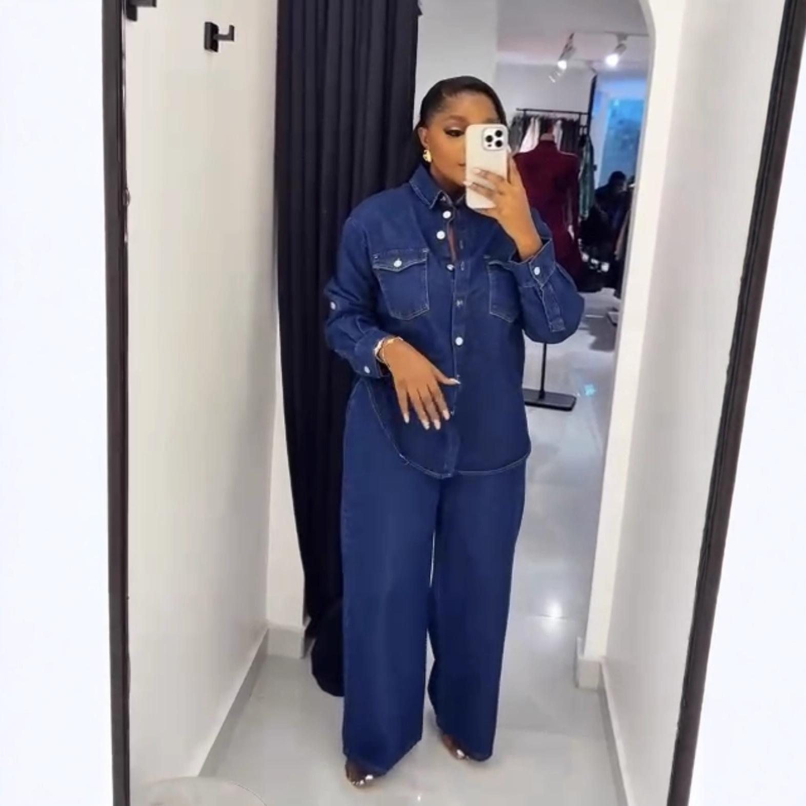 Ensembles 2 Pièces en Jean pou - Streetwear Brand Pants avis et prix