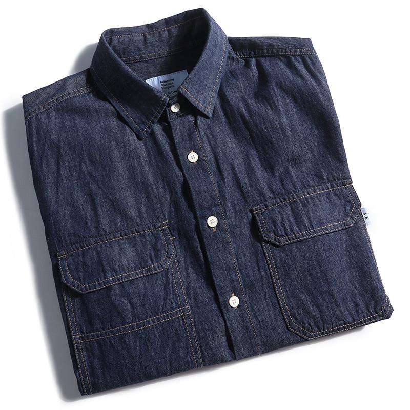 Chemise en jean pour homme sty - Streetwear Brand Japanese avis et prix