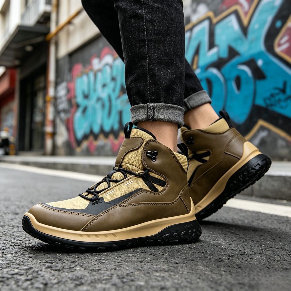 Baskets montantes en cuir pour - Streetwear Brands 2026 avis et prix