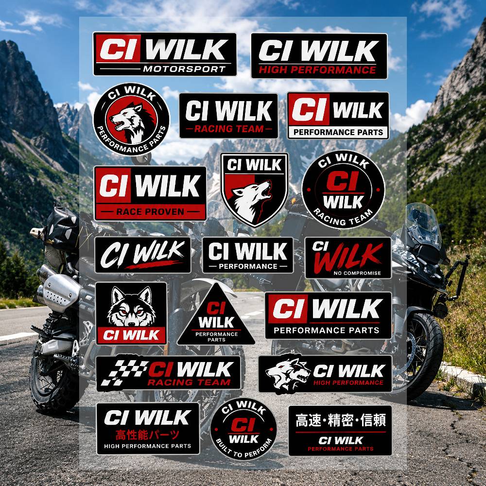 A-ci Wh-Ig-LK-g Ensemble d'aut - Streetwear Brand Stickers avis et prix