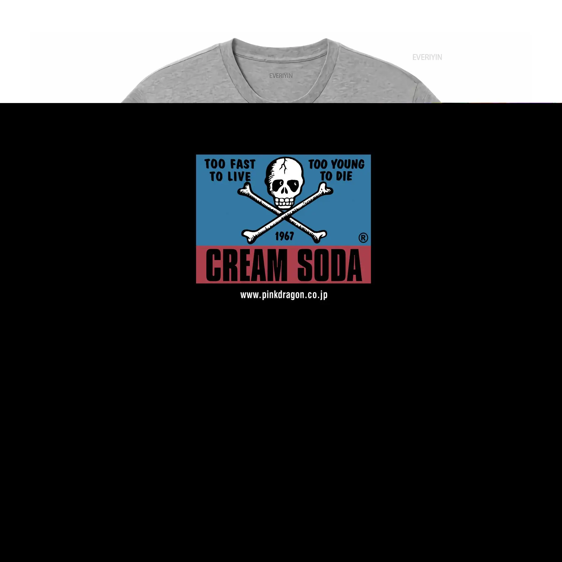 T-shirt vintage Streetwear crè - Streetwear Brand Japanese avis et prix