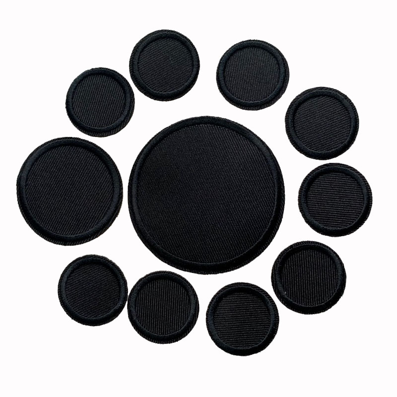 Patchs ronds noirs pour vêteme - Streetwear Brand Stickers avis et prix