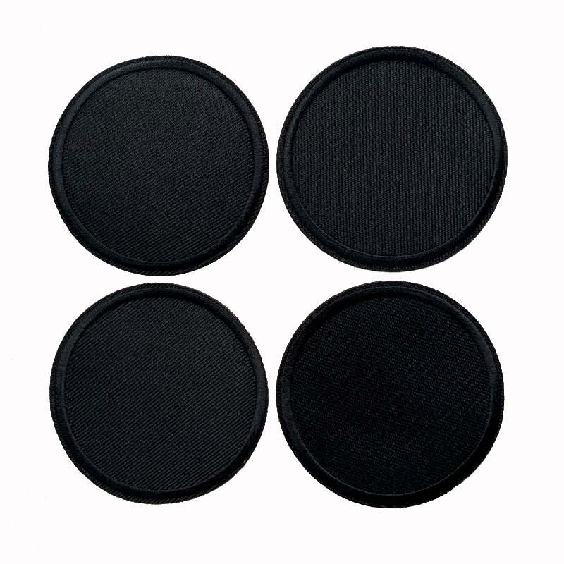 Patchs ronds noirs pour vêteme - Streetwear Brand Stickers avis et prix
