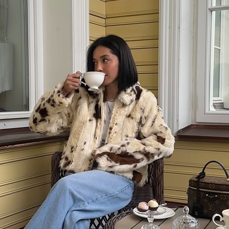 Manteau en fausse fourrure imp - Streetwear Brands 2026 avis et prix