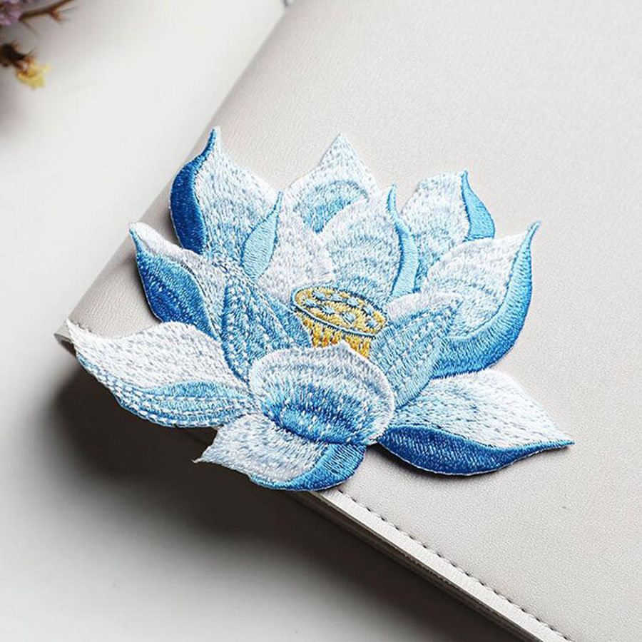 Patch fleur de Lotus rose pour - Streetwear Brand Stickers avis et prix