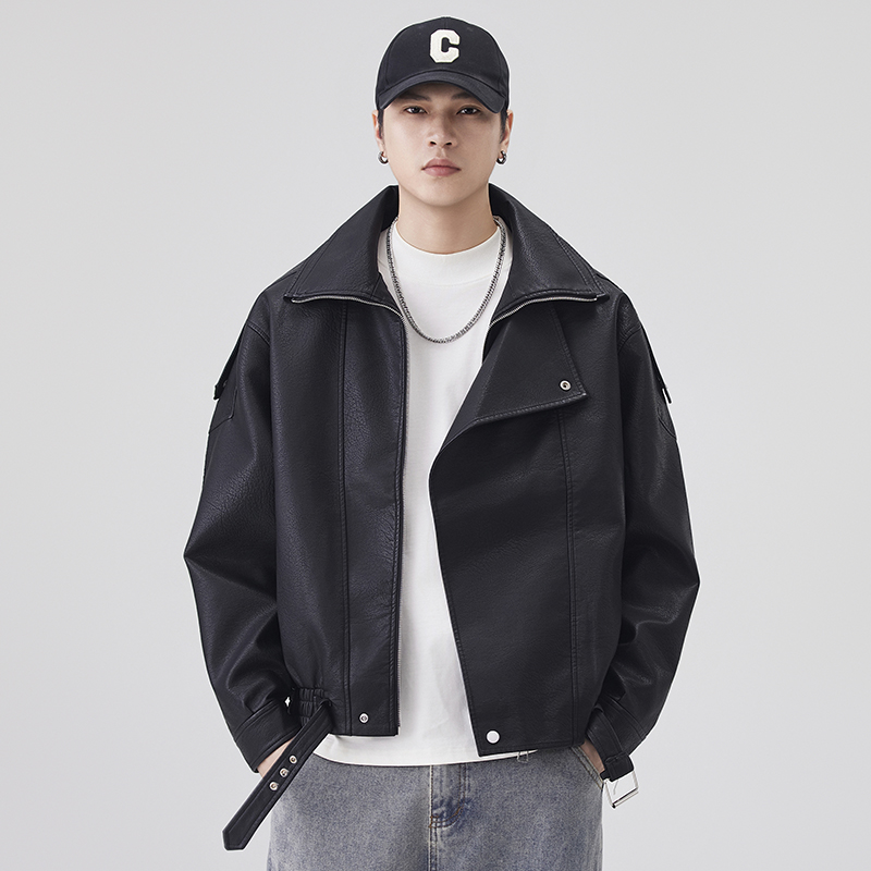 Automne hiver veste en cuir ho - Streetwear Clothing Brand avis et prix