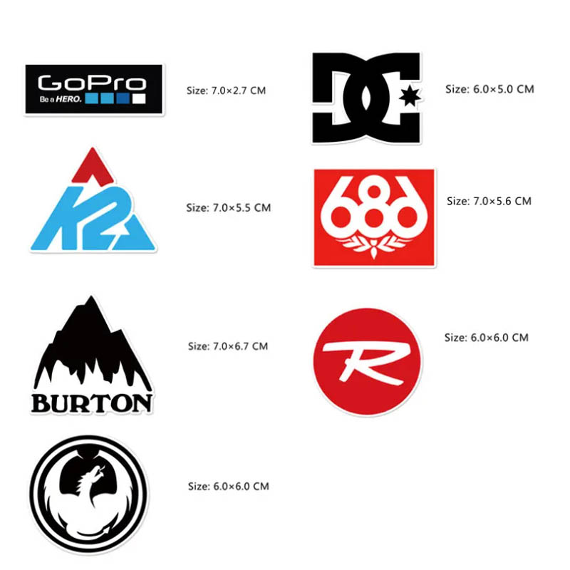 Lot de 7 autocollants décorati - Streetwear Brand Stickers avis et prix