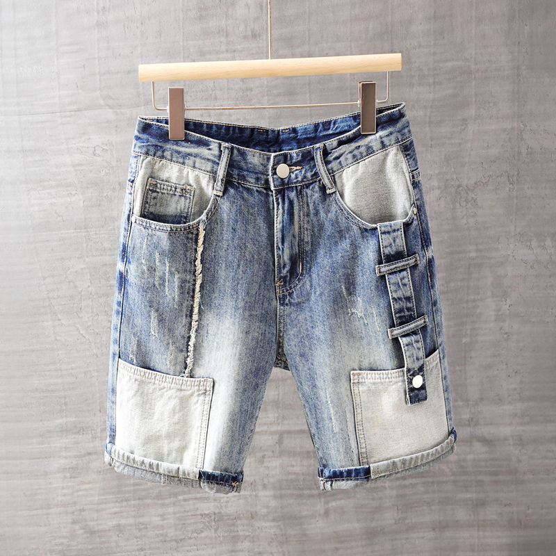 Jean court homme pantalon avec - Streetwear Brand Pants avis et prix