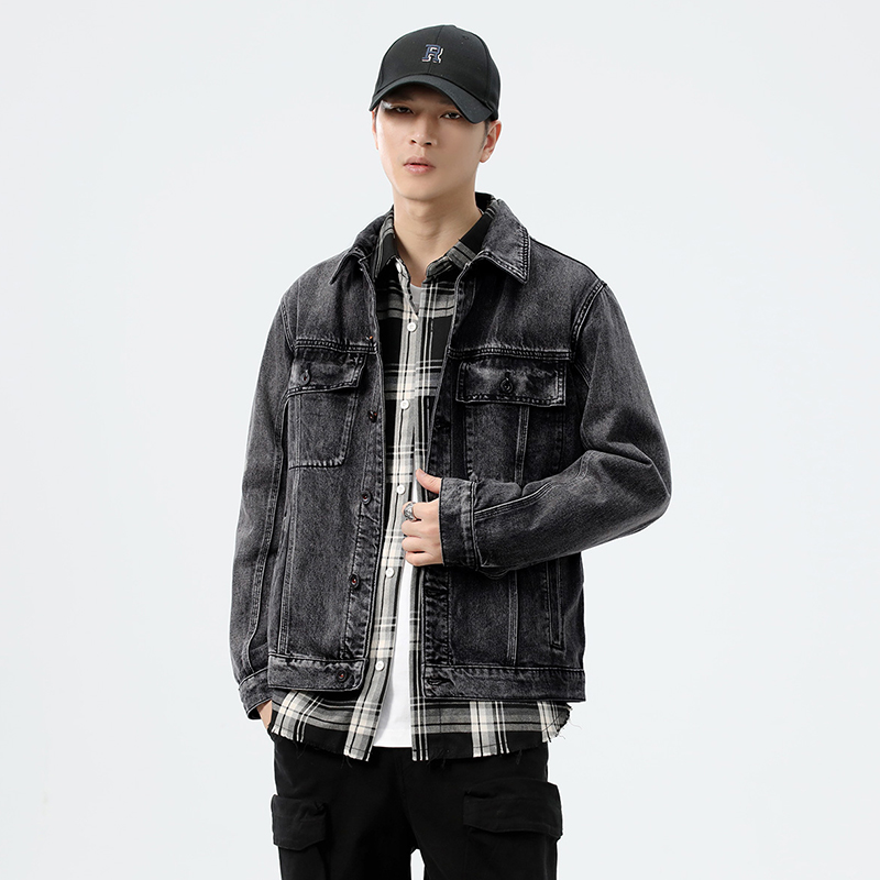 Veste en jean délavée coupe am - Streetwear Brands 2026 avis et prix