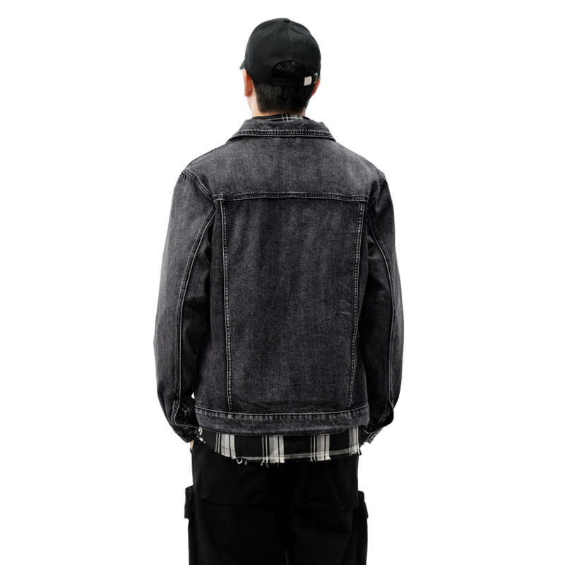 Veste en jean délavée coupe am - Streetwear Brands 2026 avis et prix