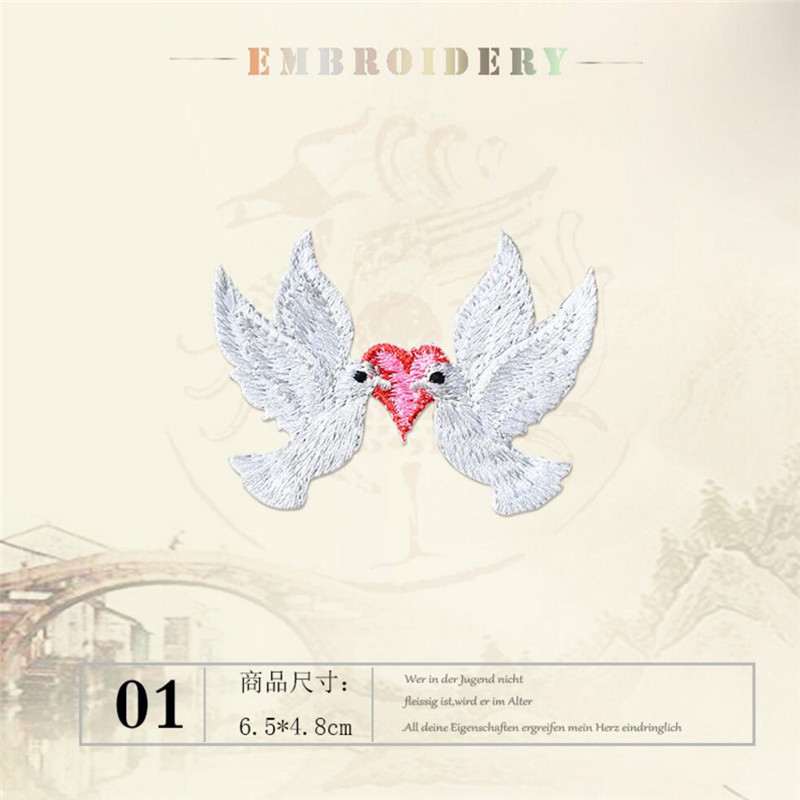 AHYONNIEX-Broderie de pigeon b - Streetwear Brand Stickers avis et prix