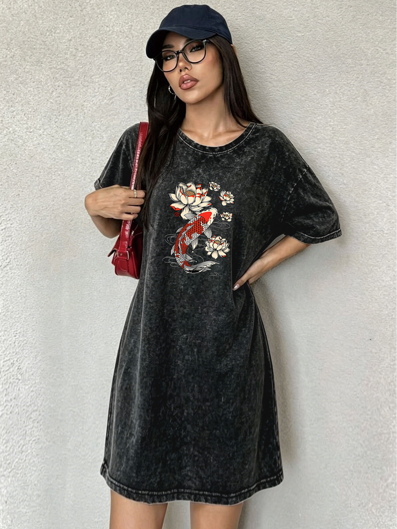 Robe T-shirt vintage délavée p - Streetwear Brand Japanese avis et prix